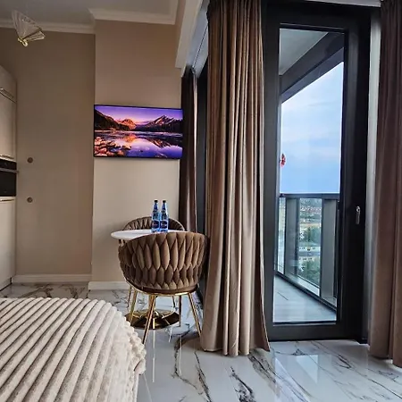 Golden Horizon Hanza Tower - & Sky View * Stettin