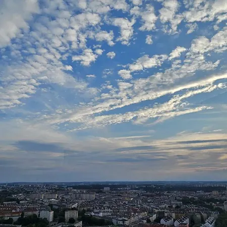 Apartment Golden Horizon Hanza Tower - Spa&sky View Stettin