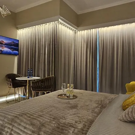 Apartment Golden Horizon Hanza Tower - Spa&sky View Stettin