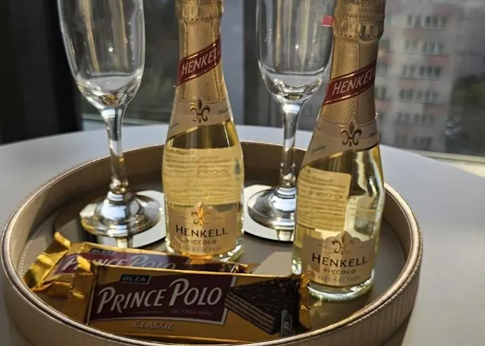 Golden Horizon Hanza Tower - & Sky View Апартаменты Щецин