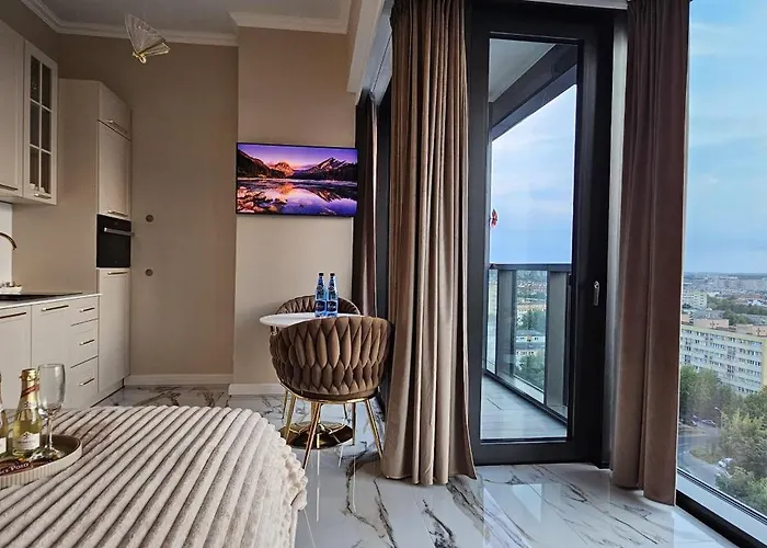 Golden Horizon Hanza Tower - Spa&sky View * Szczecin