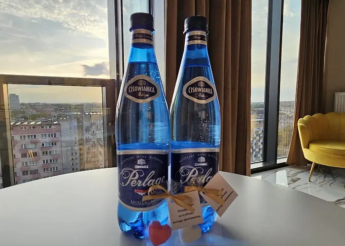 Golden Horizon Hanza Tower - Spa&sky View Apartament *