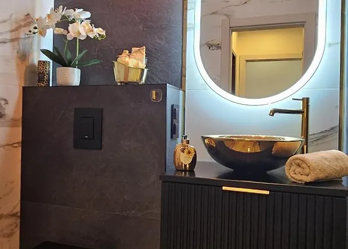 Golden Horizon Hanza Tower - & Sky View Щецин