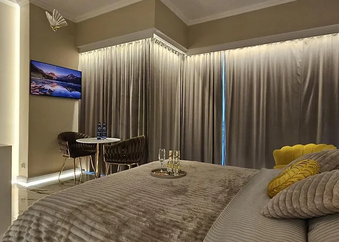 Apartament Golden Horizon Hanza Tower - Spa&sky View Szczecin