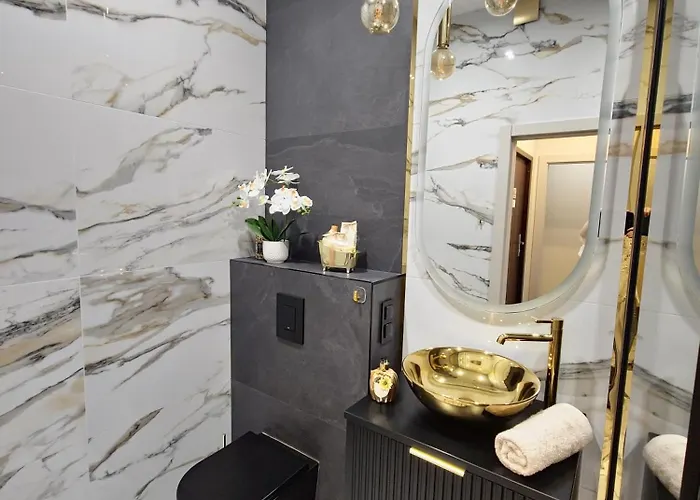 Golden Horizon Hanza Tower - & Sky View * Szczecin