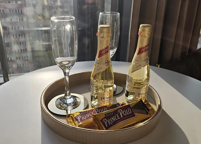 Golden Horizon Hanza Tower - Spa&sky View Apartament *