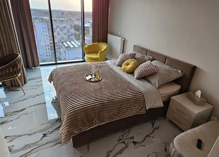 Apartament Golden Horizon Hanza Tower - Spa&sky View *